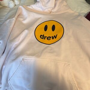 DREW sweatshirts in pale pink